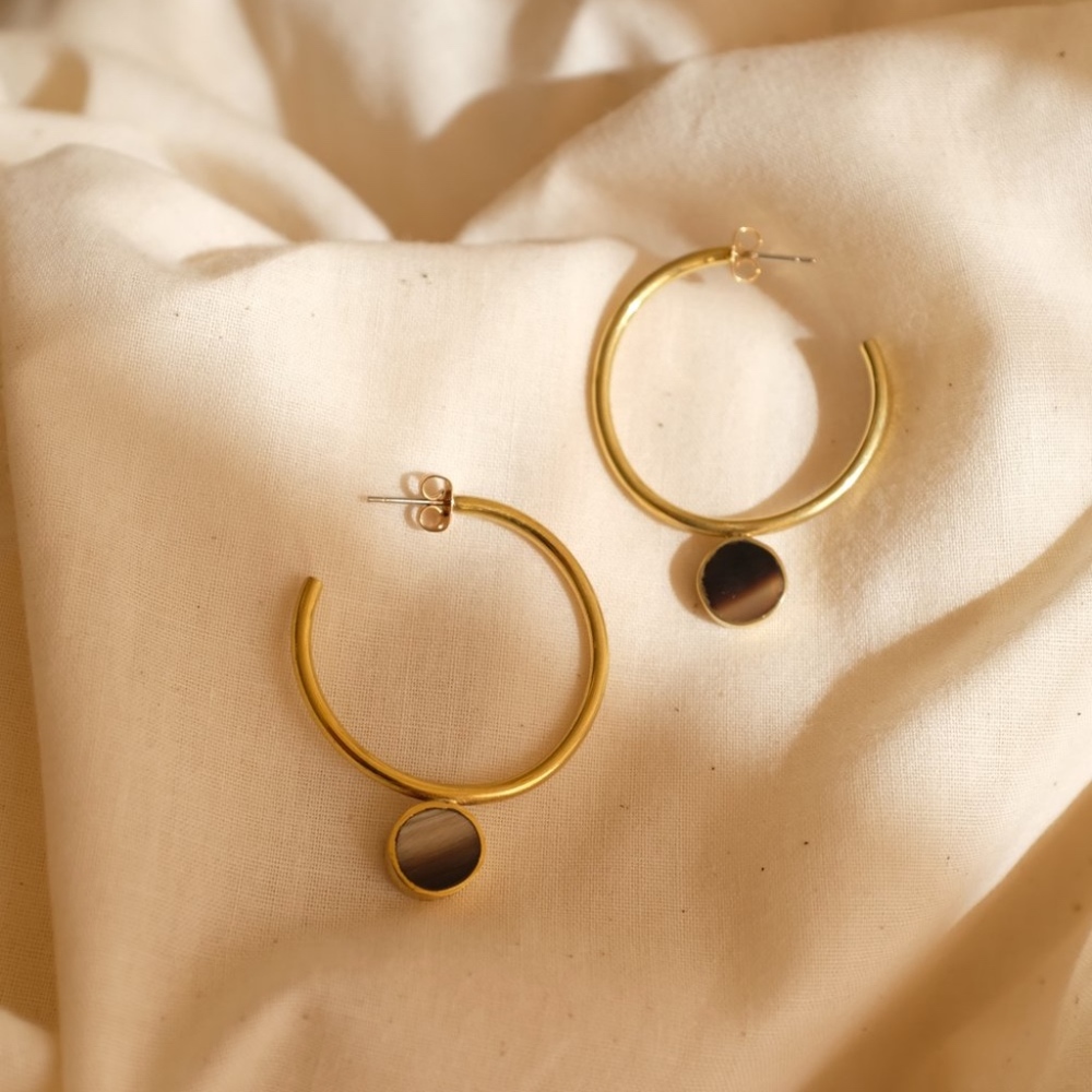 SOKO HOOP EARRINGS NWT